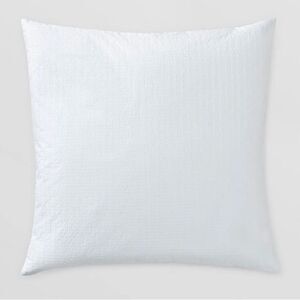 OAKE Leicester White Euro Sham 26 x 26 set of 2